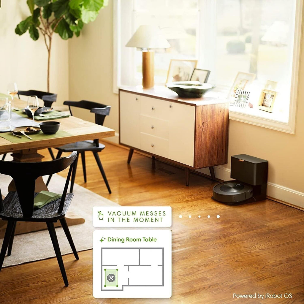 j7+ Self-Emptying Robot Vacuum, Renewed