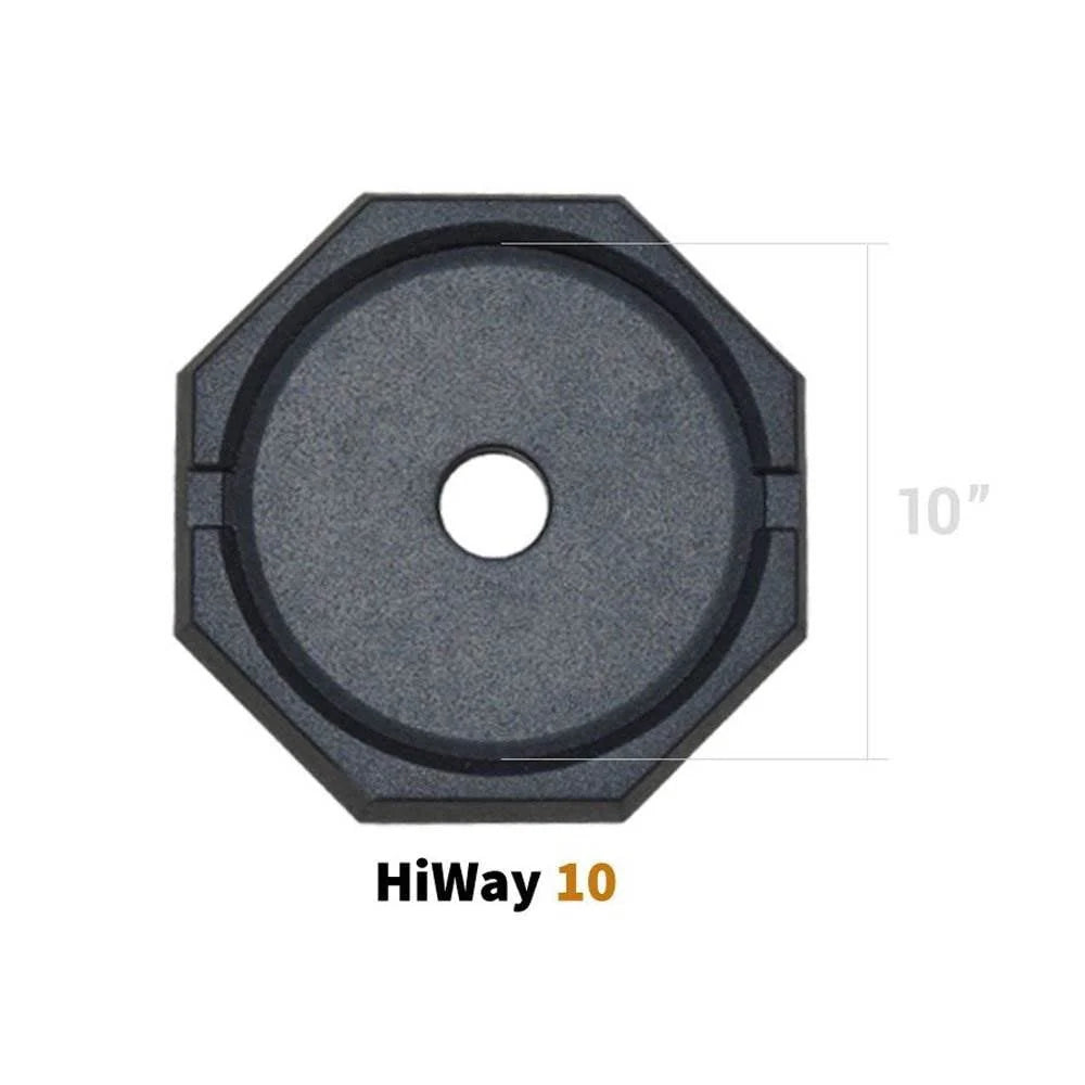 SnapPad HiWay RV Accessories Permanently Attached Leveling Jack Pad, 4 Pack