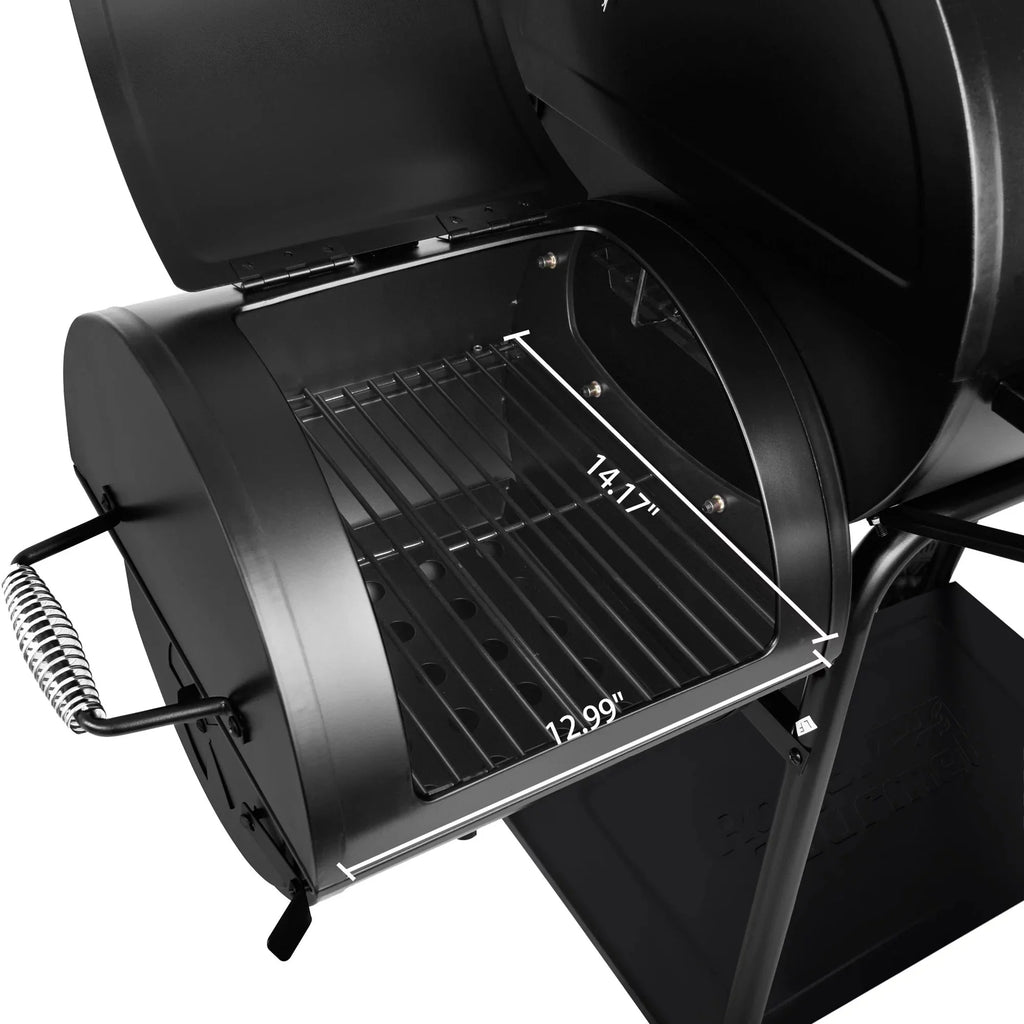Royal Gourmet 30 CC1830F Charcoal Grill with Offset Smoker