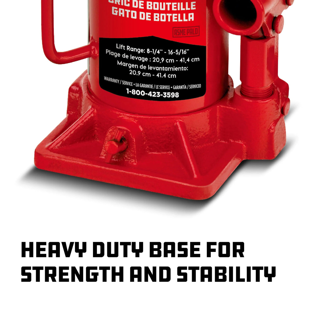 Powerbuilt 12 -Ton Bottle Jack - 647501