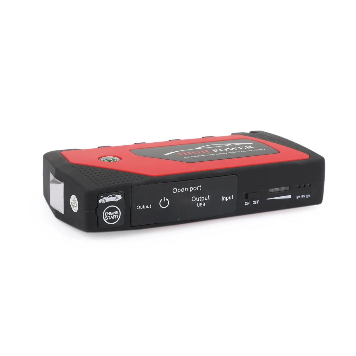 69800mAh Car Jump Starter Portable 4-USB Power Bank Battery Booster Clamp Kits