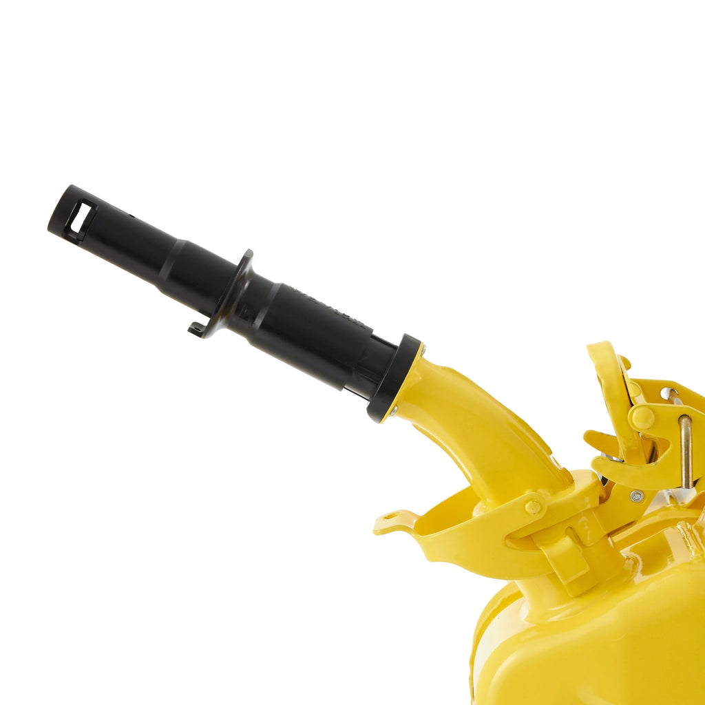 Wavian 3011 5.3 Gallon, 20 Liter Authentic Jerry Can with Spout, Yellow