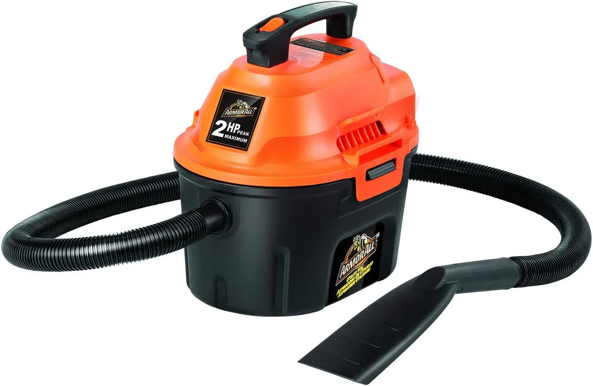 Armor All VBV809 0901 8-Gallon 4.5 Peak HP Wet/Dry Vacuum with Detachable Blower, Orange