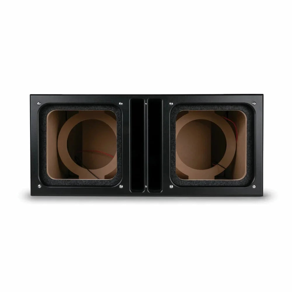 MTX SLH12X2S 12 Sledgehammer Dual Square Unloaded Enclosure Subwoofers
