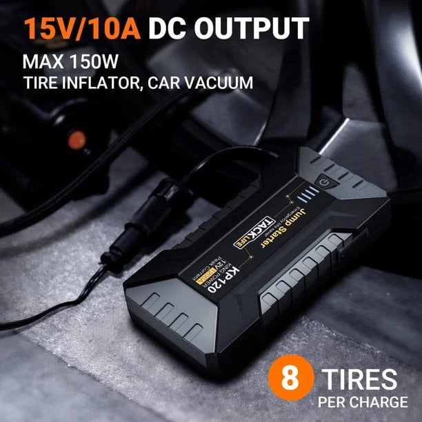 Tacklife KP120 1200A Peak Car Jump Starter