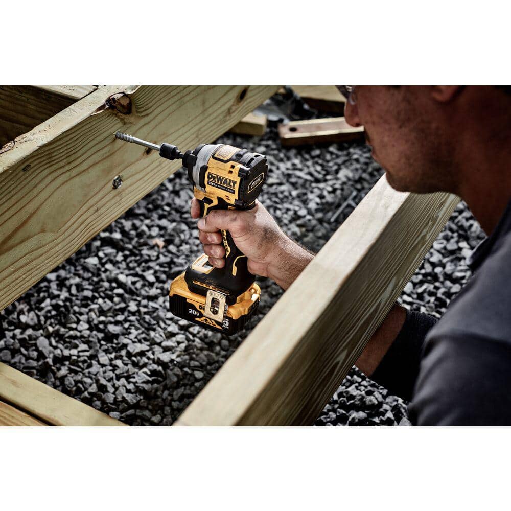 ATOMIC 20V MAX Cordless Brushless Compact 1/4 in. Impact Driver (Tool Only) DCF850B