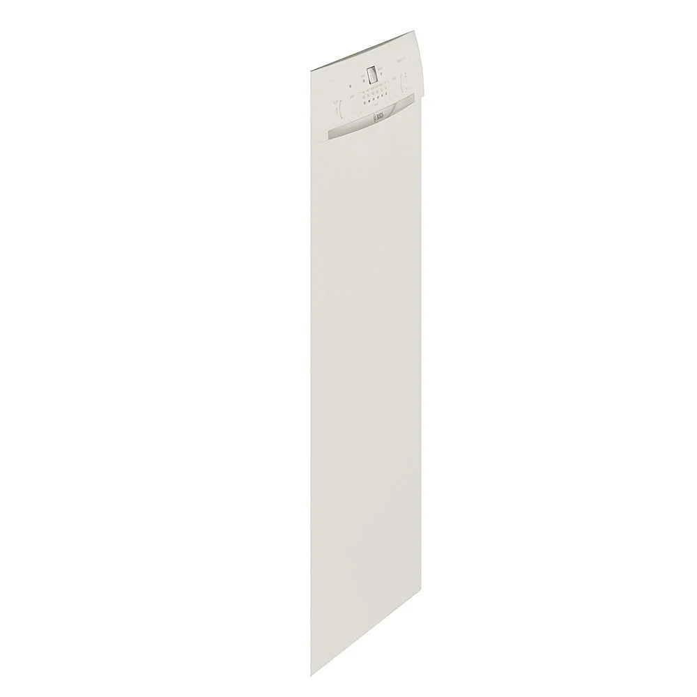 Bosch - 100 Series 24 Front Control Tall Tub Built-In Dishwasher with Hybrid Stainless-Steel Tub - White