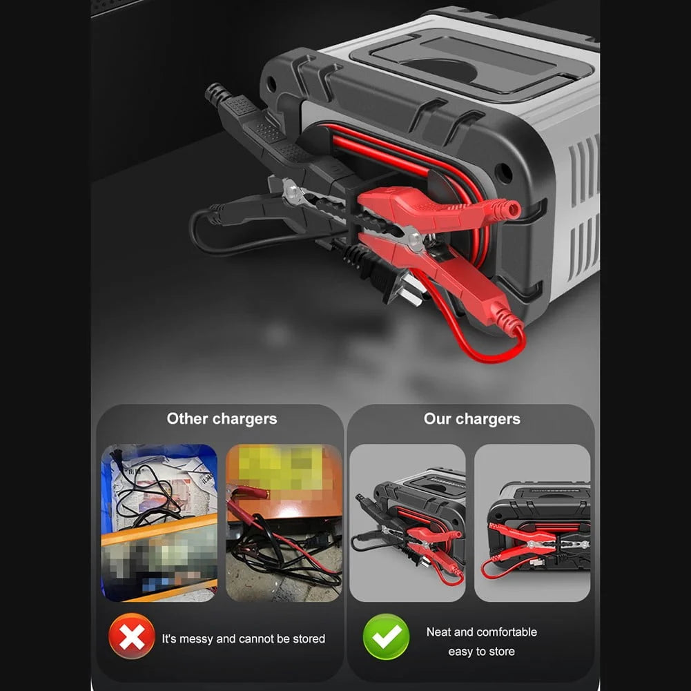 suyin Car And Motorcycle Battery Charger 12V/6A Intelligent Pulse Repair Charger
