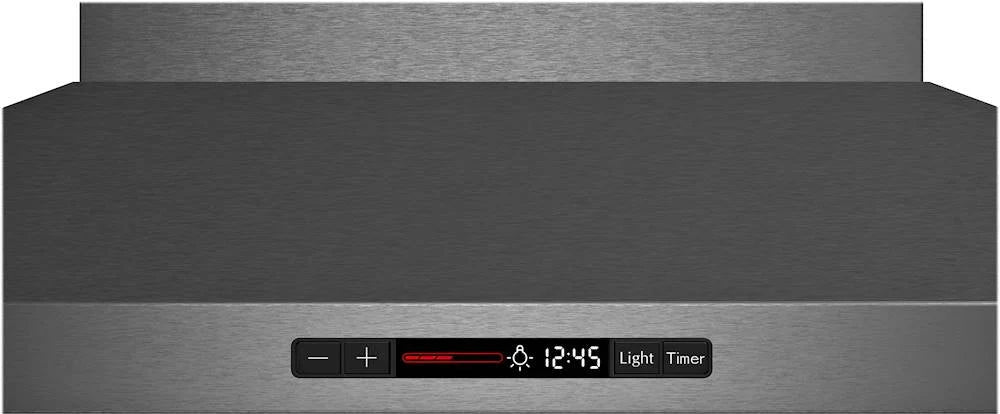 Bosch - 800 Series 36 Convertible Range Hood - Black stainless steel