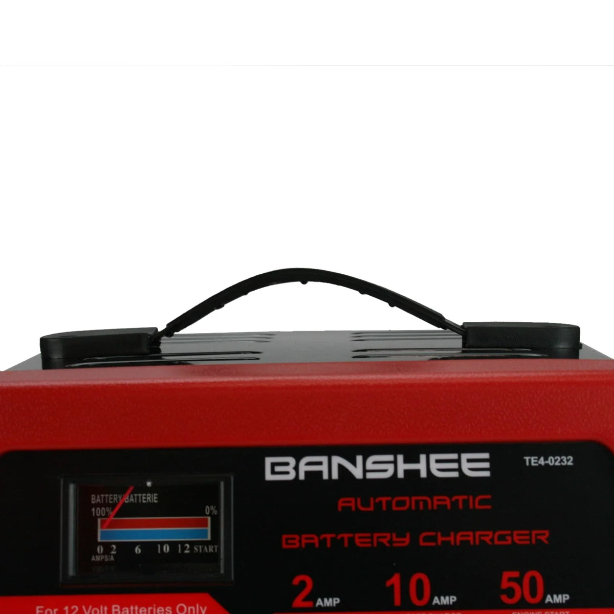 Banshee, 10/2/50 Amp 12V Manual Charger Engine Start Emergency Battery Starter - NEW