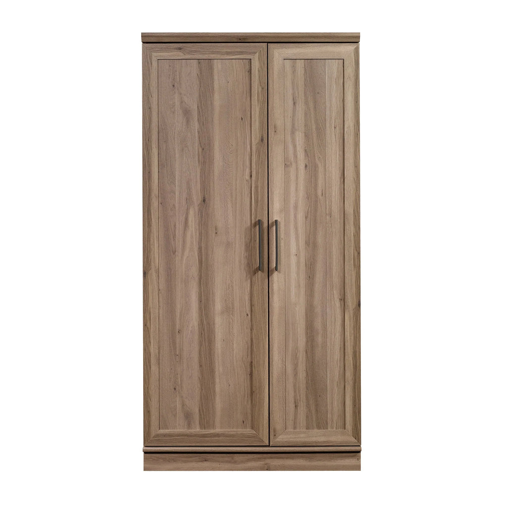 Sauder 422428 Homeplus Storage Cabinet， Salt Oak Finish