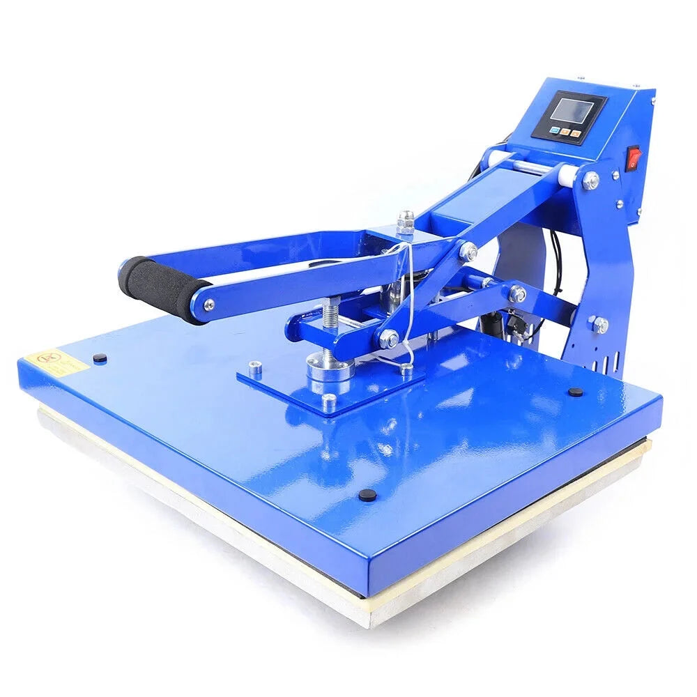 DENSET 1.4KW 16x20 Heat Press Machine hot stamping Auto Open Clamshell T Shirt Heat Press