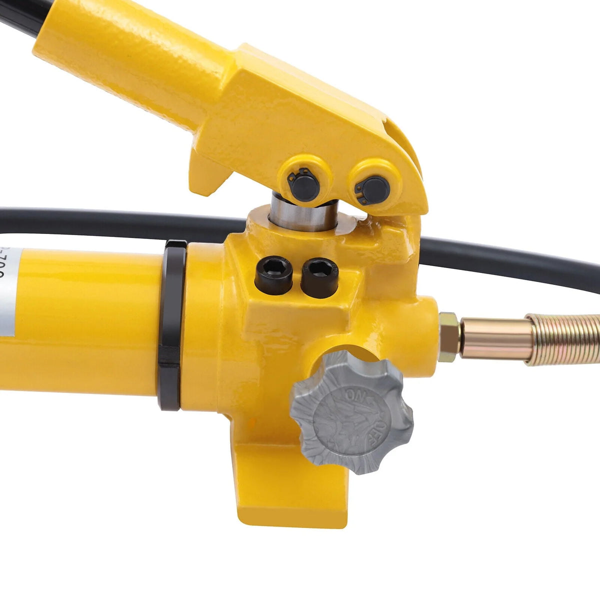 RSC-3050 Hydraulic Cylinder Jack 30 Ton 50mm-1.9 Stroke+CP-700 Hand Pump 30 Ton Hydraulic Ram Jack & Hand Pump Stoke Mini Protable Hydraulic Cylinder 30 Ton Hollow Ram Hydraulic Cylinder Jack