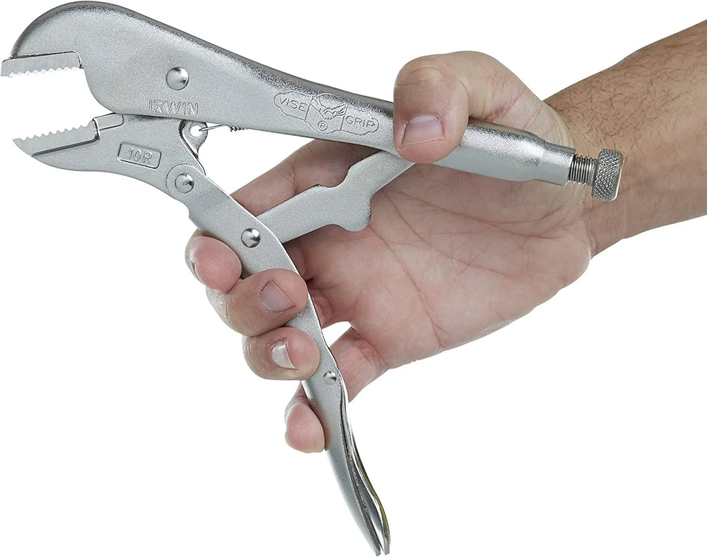 Vise Grip Irwin Locking Plier Set in a Tray, High Grade Alloy Steel, Set of 10