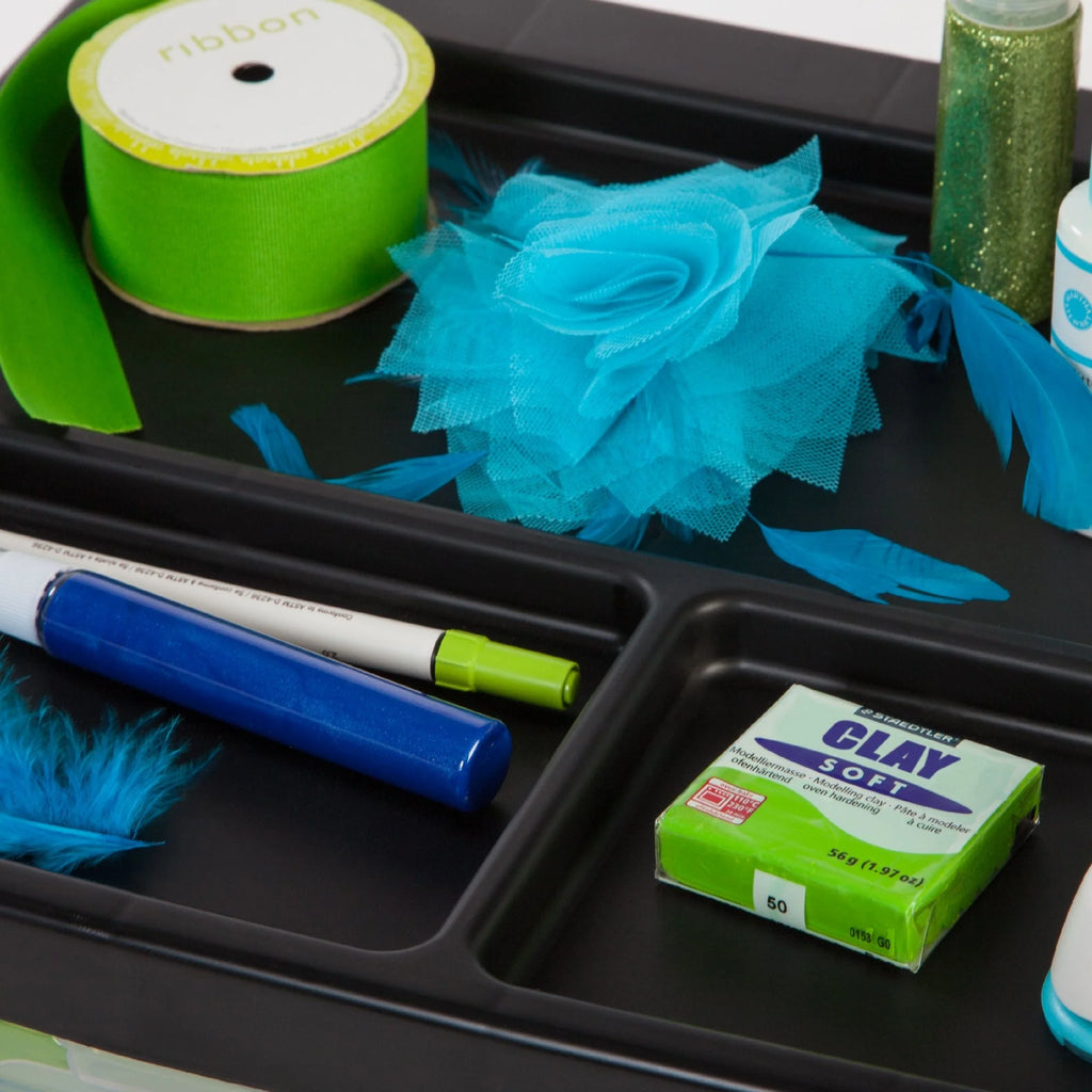 Iris 6 Case Rolling Scrapbook Cart