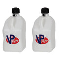 VP Racing Fuels Motorsport 5.5 Gallon Utility Fuel Jugs, White (2 Pack)