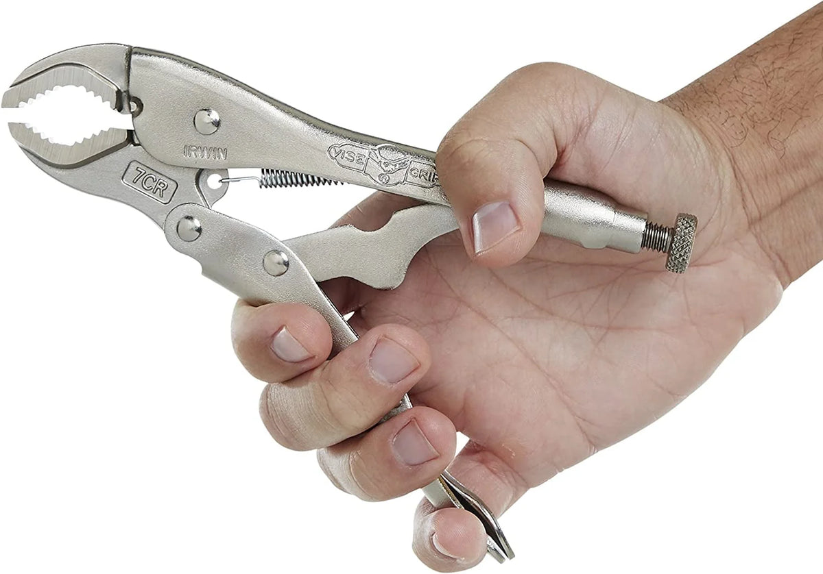 Vise Grip Irwin Locking Plier Set in a Tray, High Grade Alloy Steel, Set of 10