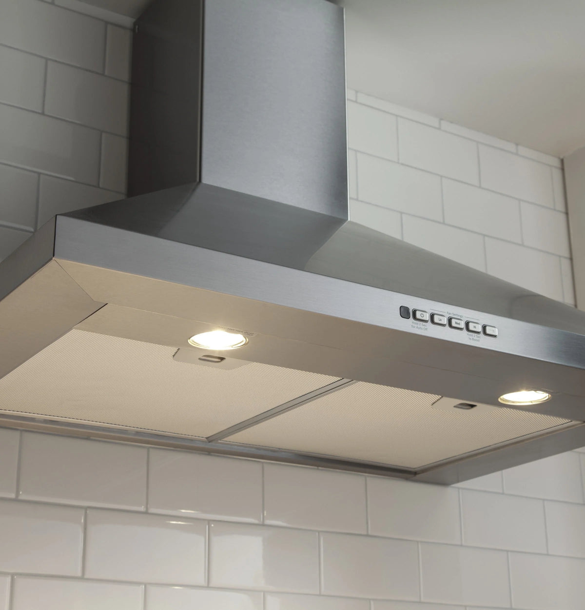 GE - 30 Convertible Range Hood - Stainless steel