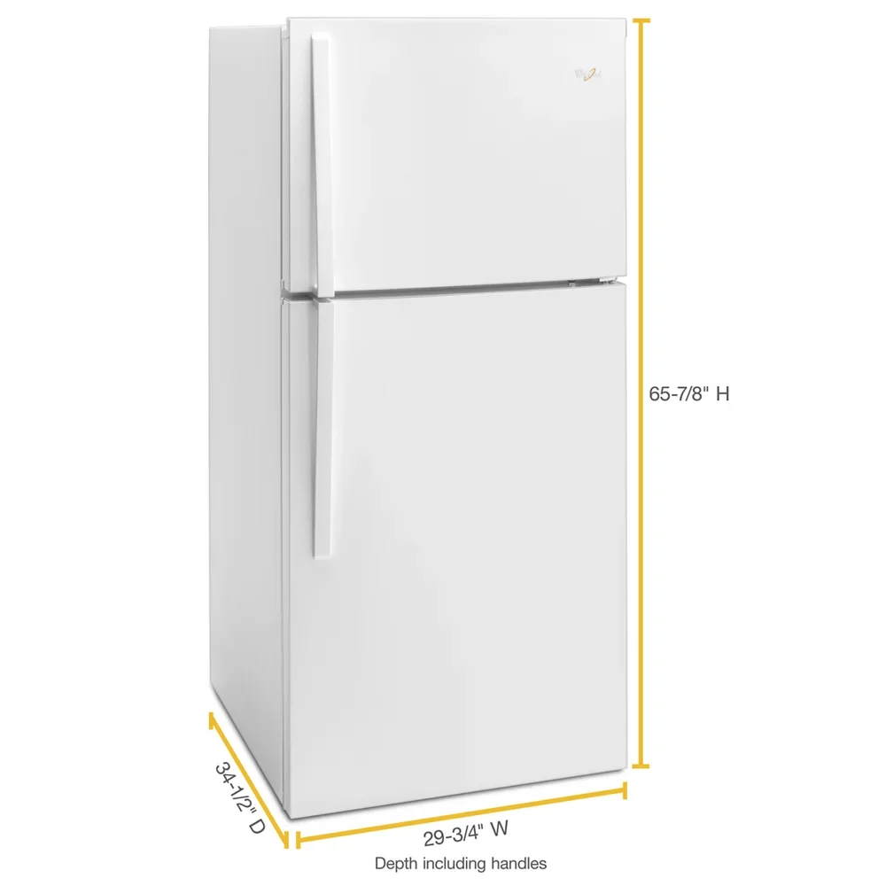 WHIRLPOOL WRT519SZDW TOP FREEZER FREESTANDING REFRIGERATOR Stainless Steel