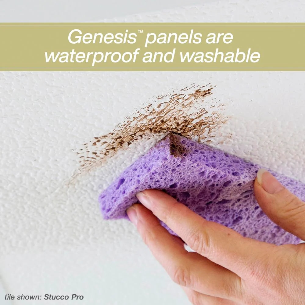 Genesis Smooth White Ceiling Tiles