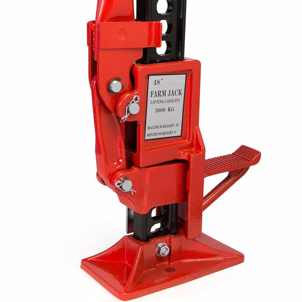 STARK USA 48'' Universal Trail Jack Farm Tractor Truck Bumper Ratcheting Off-Road 3-Ton Capacity Lift Utility Jack