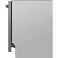 LG - 24 Top Control Smart Built-In Dishwasher with TrueSteam, Tub Light and Quiet Operation - Black stainless steel