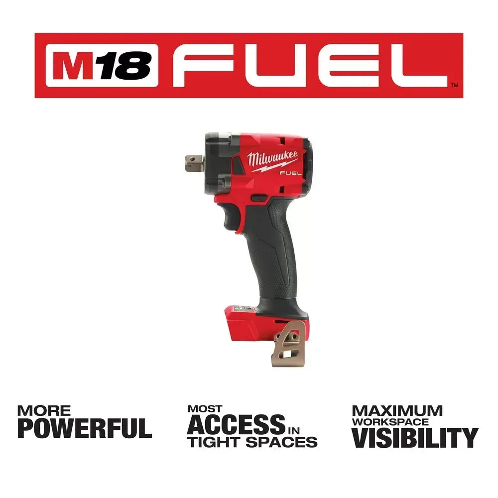 Milwaukee Pre-Sale 2855P-20 M18 FUEL 18V 1/2 Impact Wrench w/ Pin Detent - Bare Tool