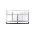 Mirrored Credenza in Modern Style-36 inches Tall and 15.75 inches Wide Bailey Street Home 779-Bel-5046495