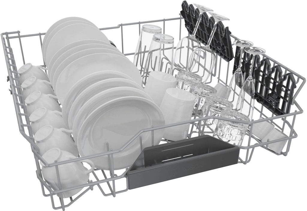Bosch - 800 Series 24 Top Control Smart Built-In Dishwasher with 3rd Rack and 42 dBA - Silver
