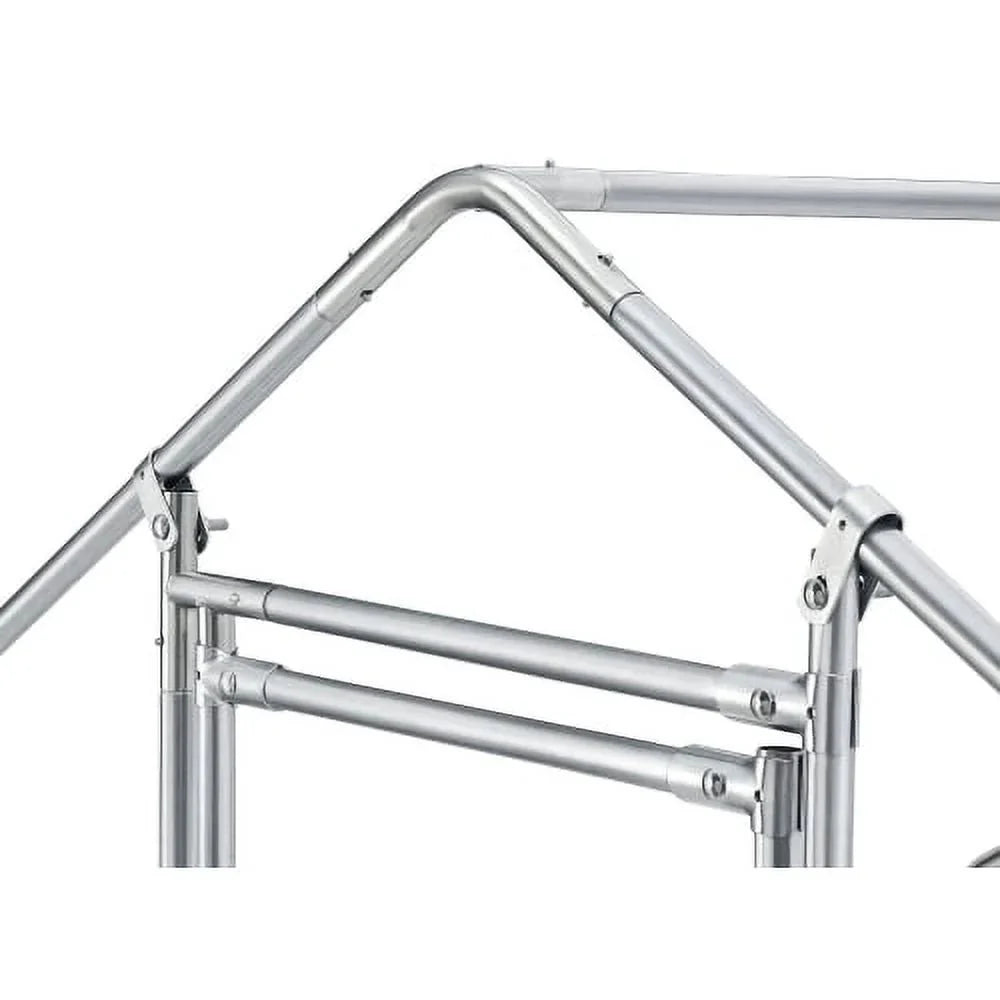 Large Metal Chicken Coop, Walk-in Chicken Run, Galvanized Wire Poultry Chicken Hen Pen Cage, Rabbits Duck Cages with Waterproof and Anti-Ultraviolet Cover for Outside(10' L x 6.6' W x 6.56' H)
