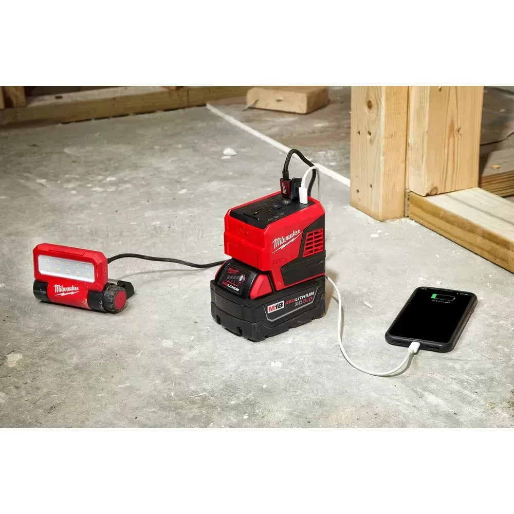 Milwaukee 2846-21HO M18 18V TOP-OFF 175W Power Supply w/ M18 HO XC6.0 Battery