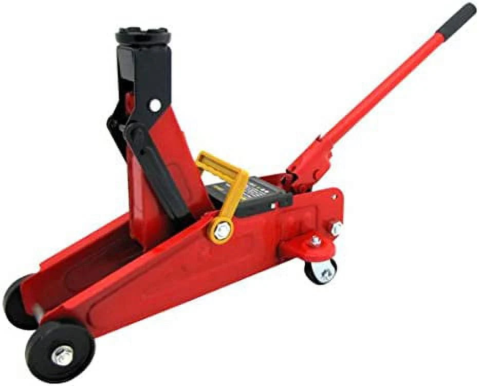 2 Ton Floor Jack Shop Jack Portable Car Jack Folding Hydraulic Floor Jack (Carry Case Included)