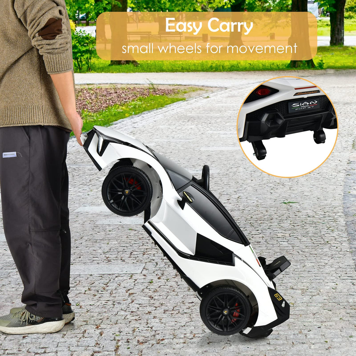 Licensed Lamborghini Electric Suspension Bluetooth