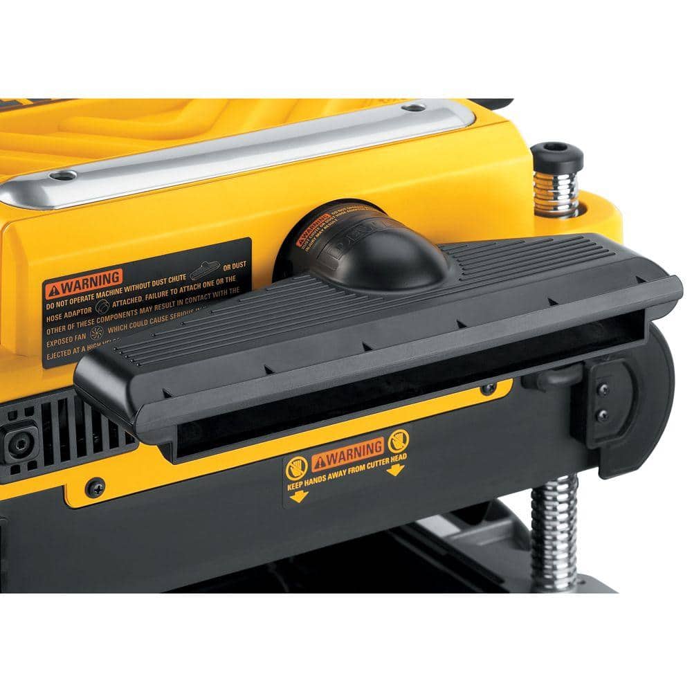15 Amp Corded 13 in. Heavy-Duty 2-Speed Thickness Planer with (3) Knives, In Feed Table and Out Feed Table DW735X