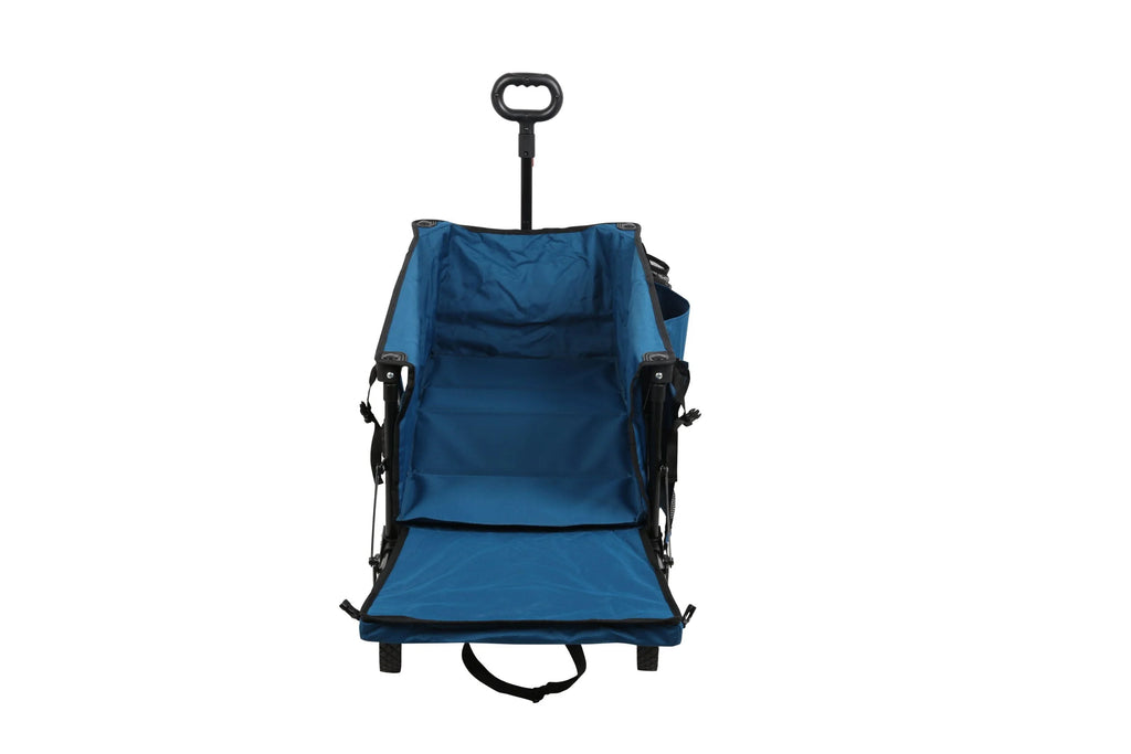 Ozark Trail Quad Folding Camp Wagon with Tailgate�� Blue