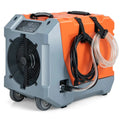 Barara King Dehumidifier, Home Basement Dehumidifiers,180 Pints/Day Commercial Dehumidifier with Pump and Drain Hose-Orange