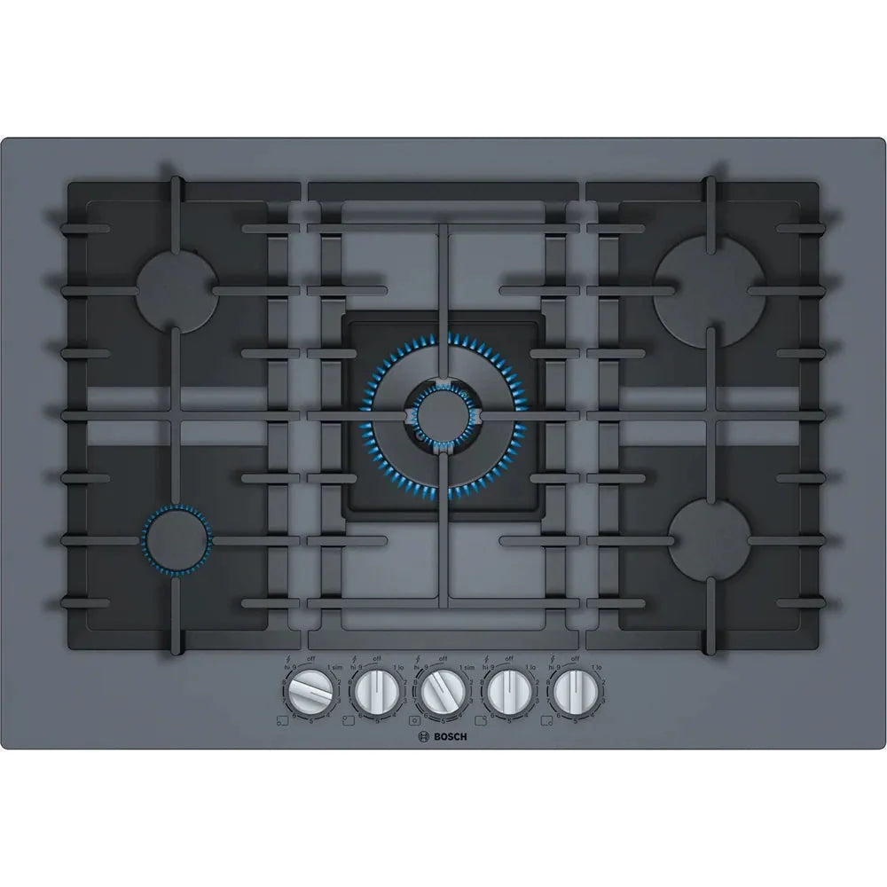 Bosch NGMP077UC Benchmark Series 30 Built-In Gas Cooktop with 5 burners