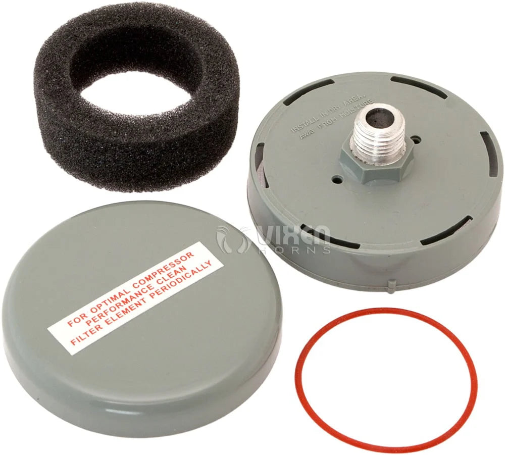 Vixen Horns Heavy Duty Onboard Air Compressor 150 PSI. Universal Replacement for Truck/Car Train Horn/Suspension/Ride/Bag kit/System. Fits All 12v Vehicles like Semi/Pickup Trucks VXC8101