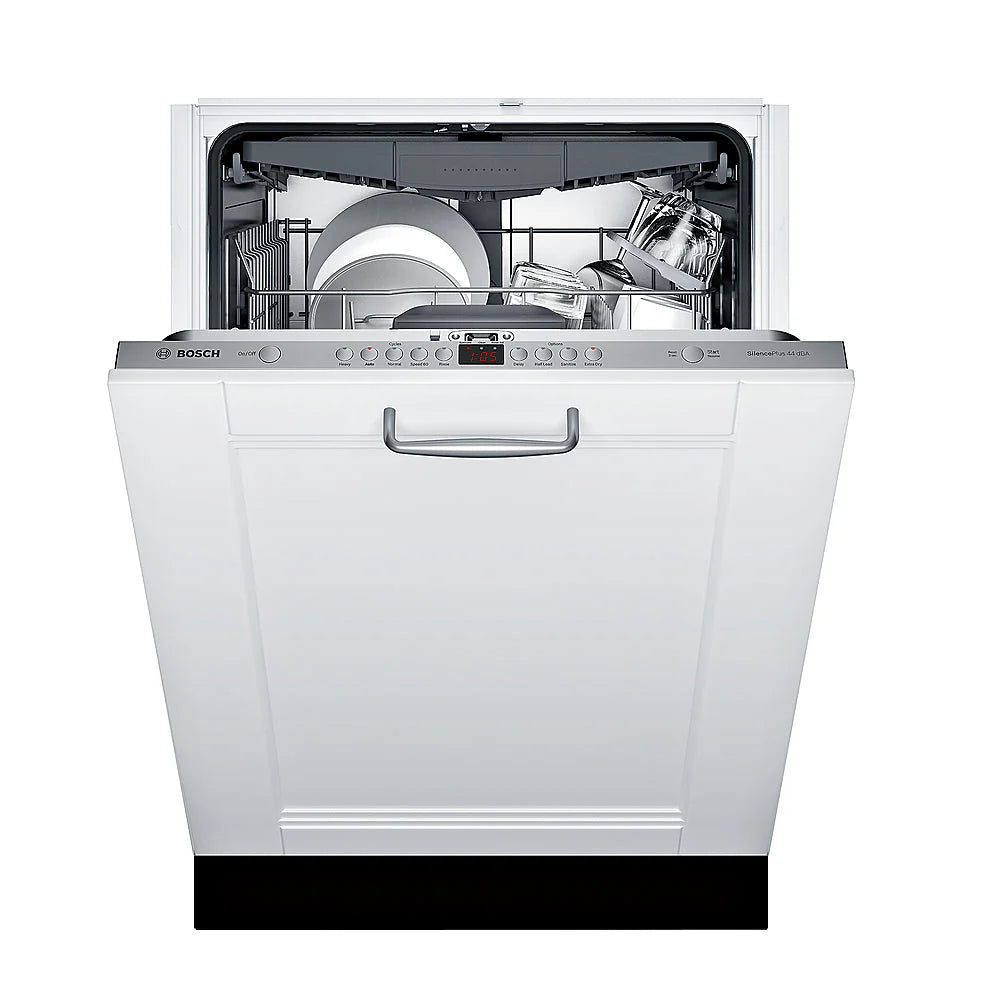 Bosch - 300 Series 24 Custom Panel Dishwasher with Stainless Steel Tub - Custom Panel Ready