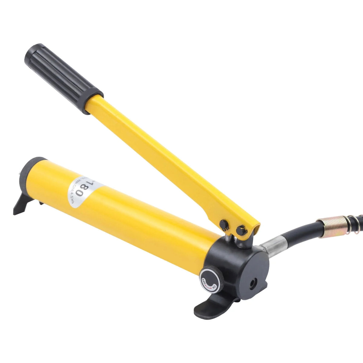 10T Hydraulic Cylinder Jack Low Profile Porta Power Ram RSC-1050 Single Acting 10T Hydraulic Ram Cylinder Jack with CP-180 Hydraulic Hand Pump for Machinery 10T Hydraulic Cylinder Ram Jack
