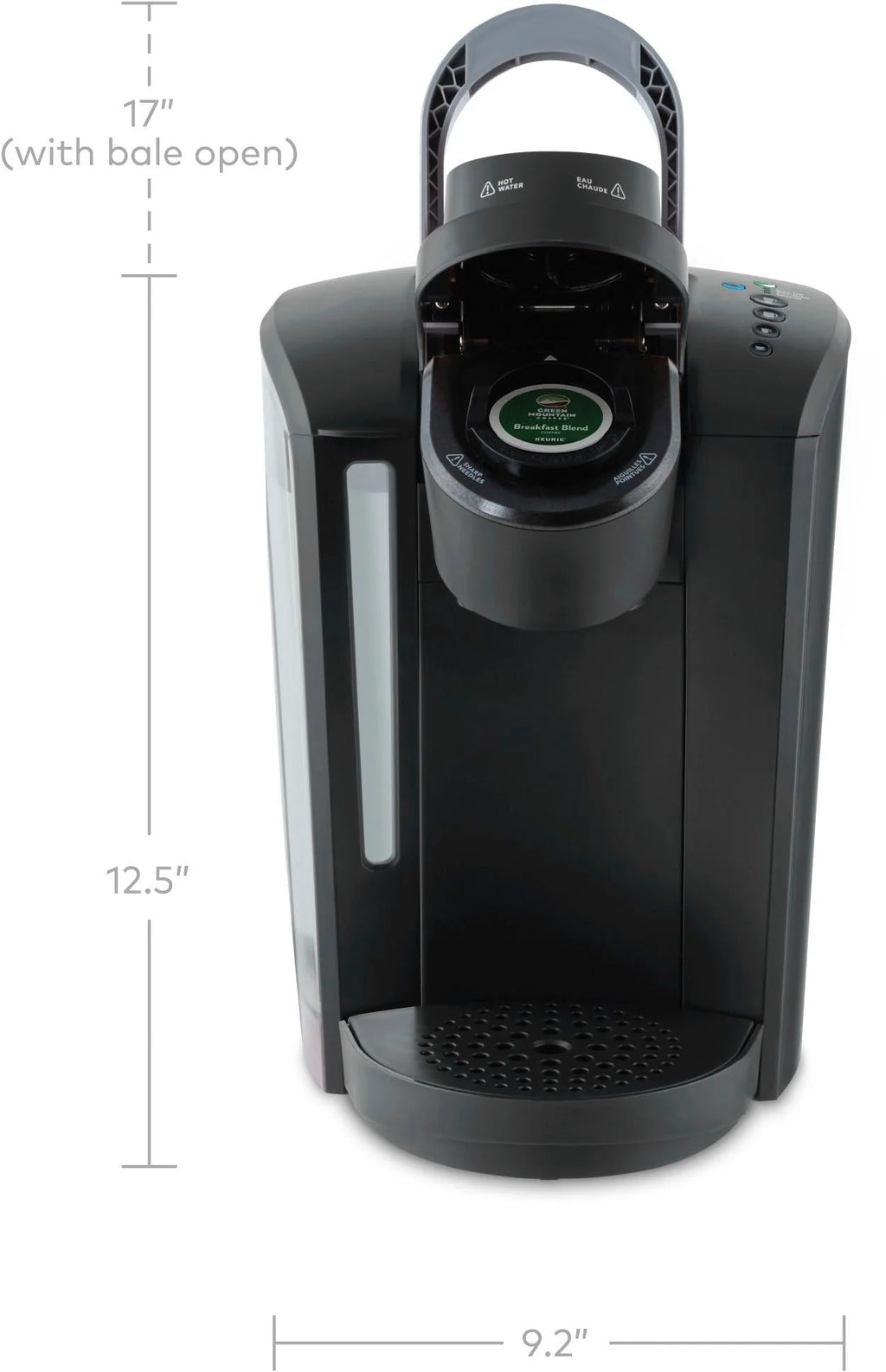 Keurig - K-Select Single-Serve K-Cup Pod Coffee Maker - Matte Black