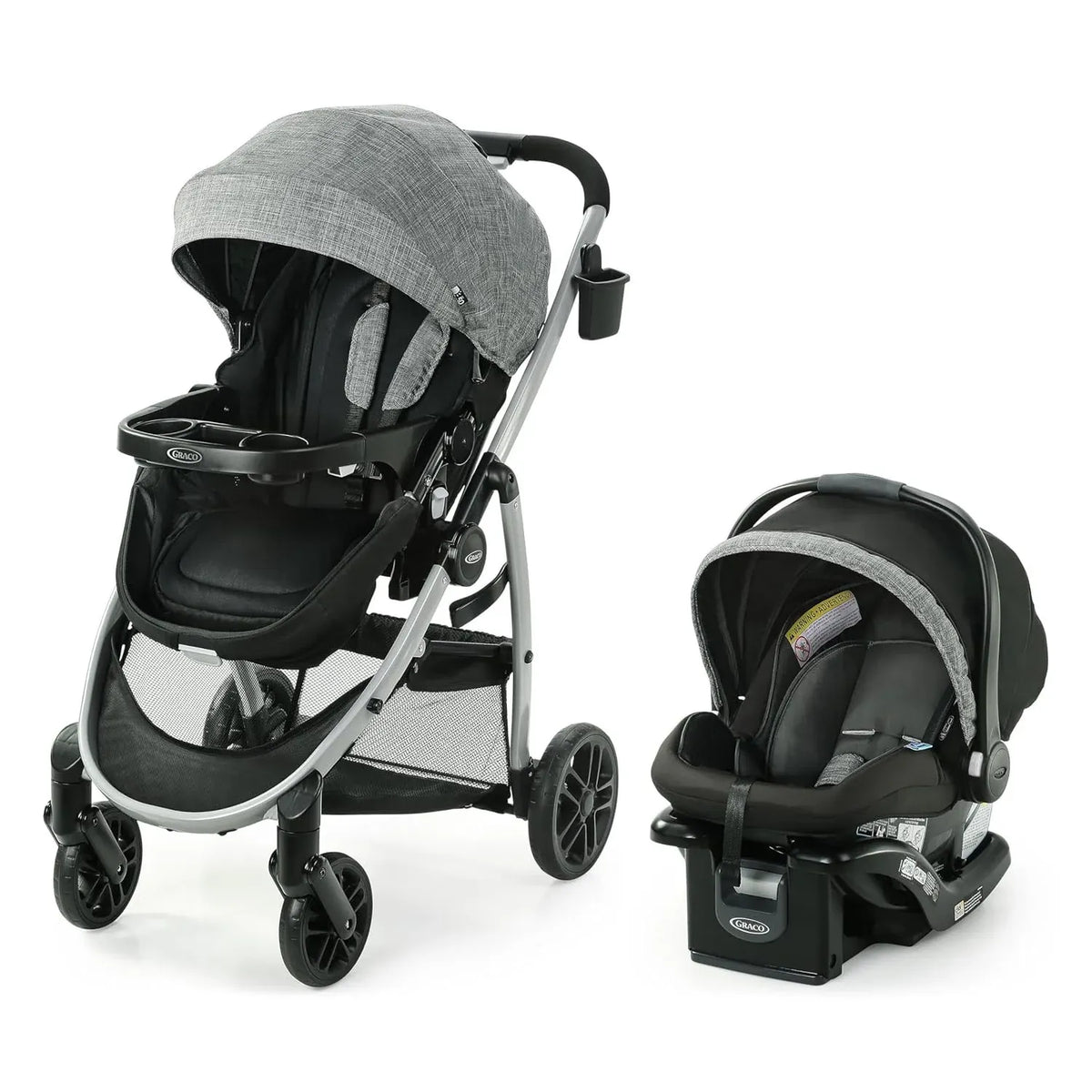 Modes Pramette Travel System | Stroller & Car Seat Combo | 3-In-1 Stroller Modes