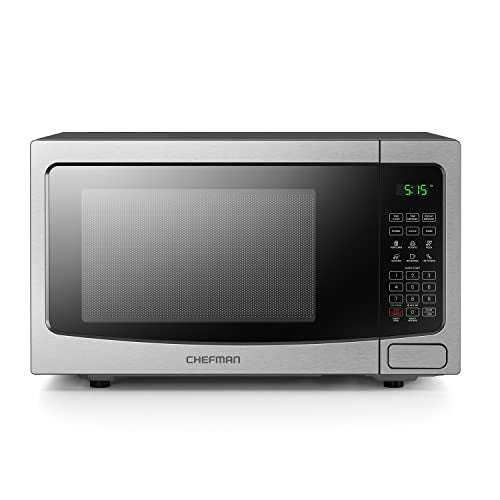 Chefman Countertop Microwave Stainless Essentials
