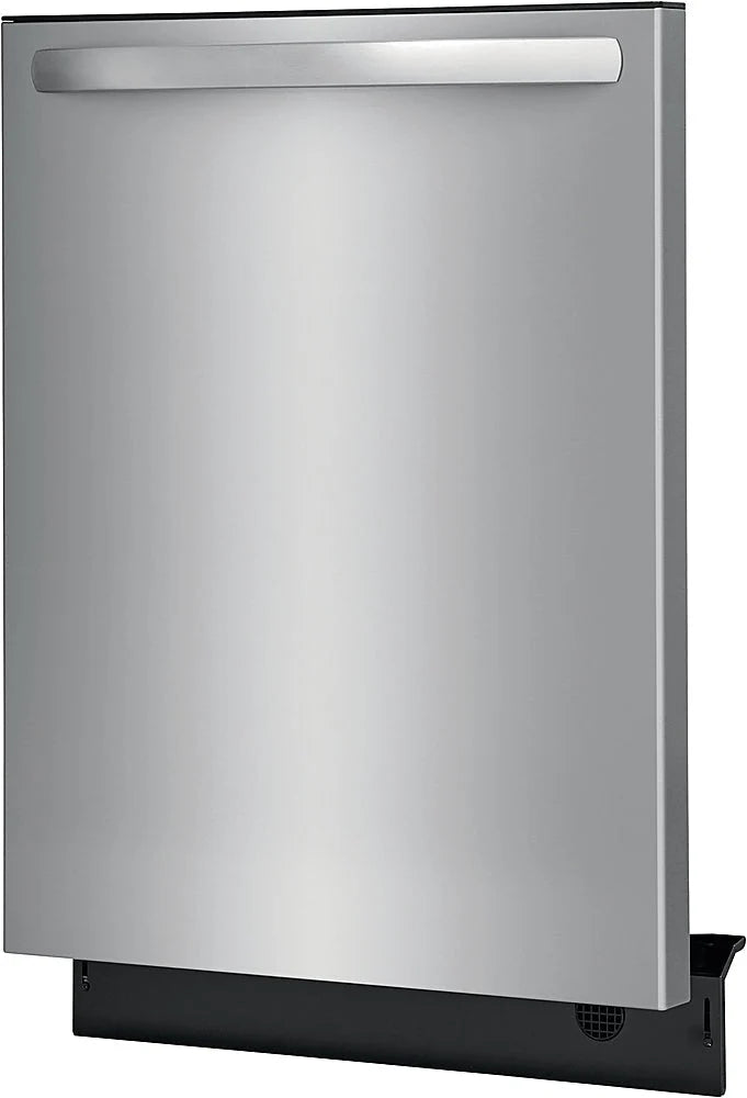 Frigidaire - 24 Top Control Built-In Dishwasher with Stainless Steel Tub, 3rd Rack, 49 dBA - Stainless steel