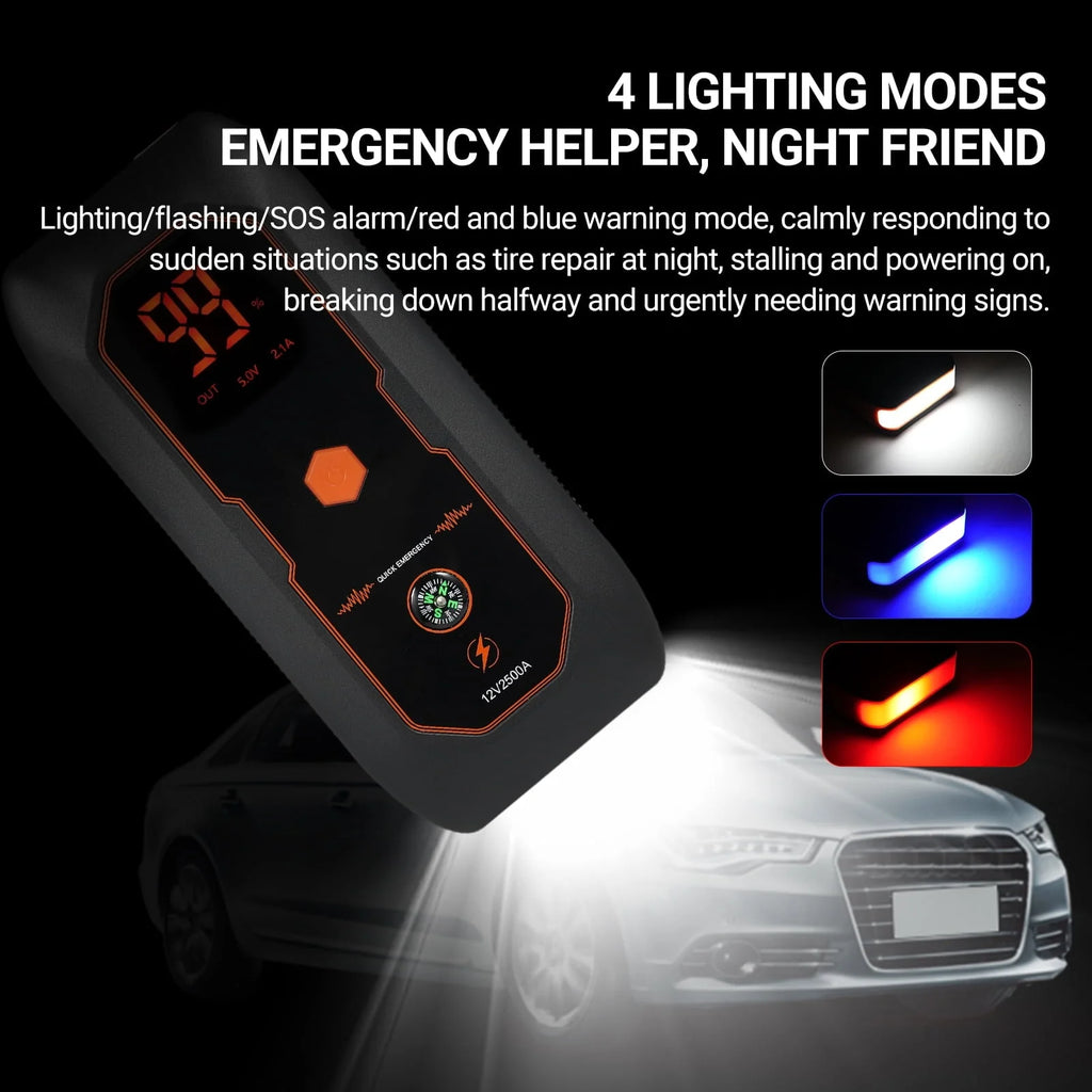 Lepmerk Emergency power supply, Supply Auto PortableAuto Battery With Jump 600a Peak Portable 12v Auto PortableBankBank Portable Supply Car Jump Dn18 Bank Portable 12v