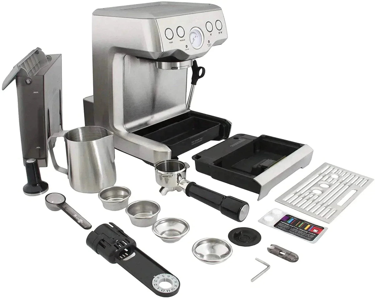 Breville BES840XL Infuser Espresso Machine, Brushed Stainless Steel