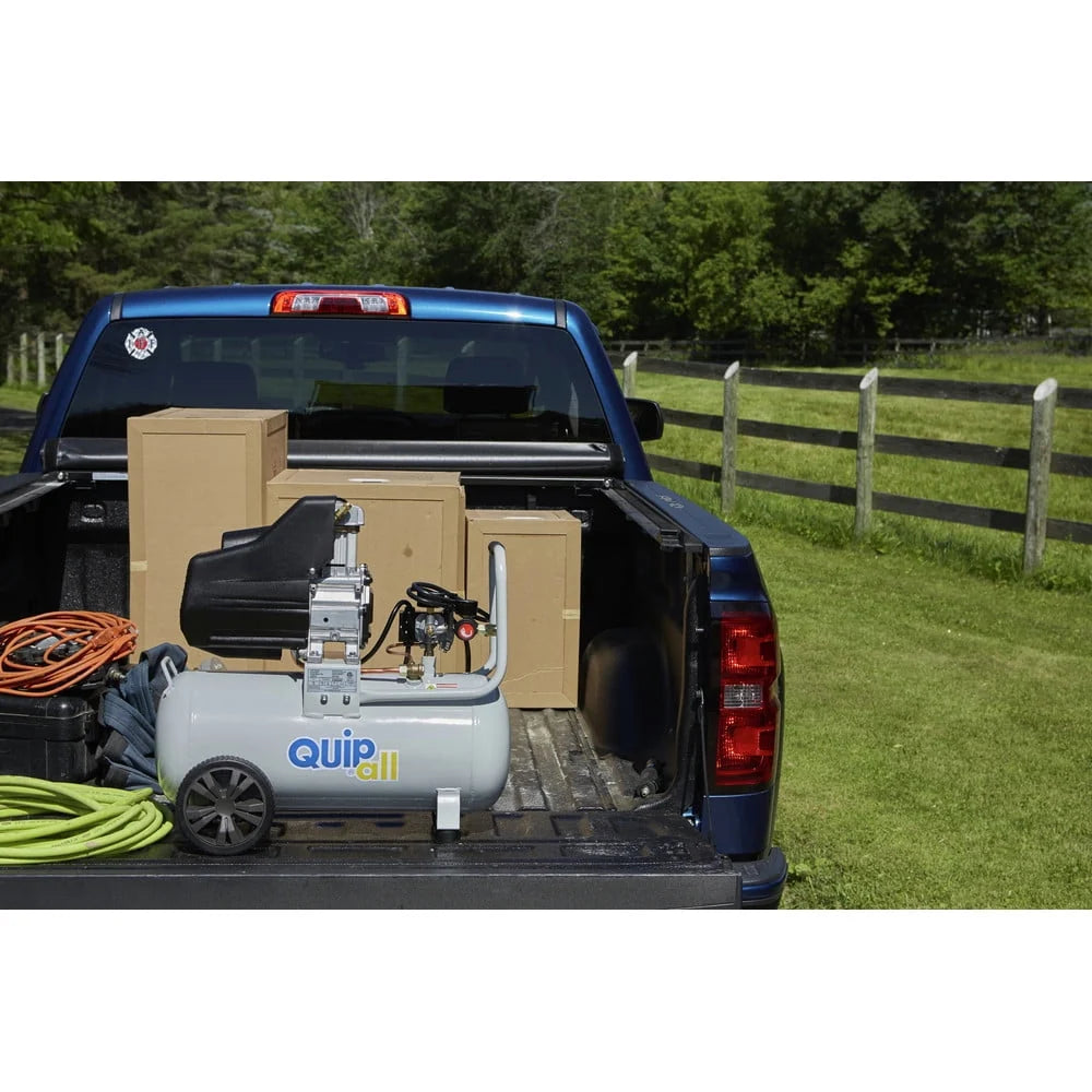 Quipall 8-2 2 HP 8 Gallon Oil Free Hotdog Air Compressor