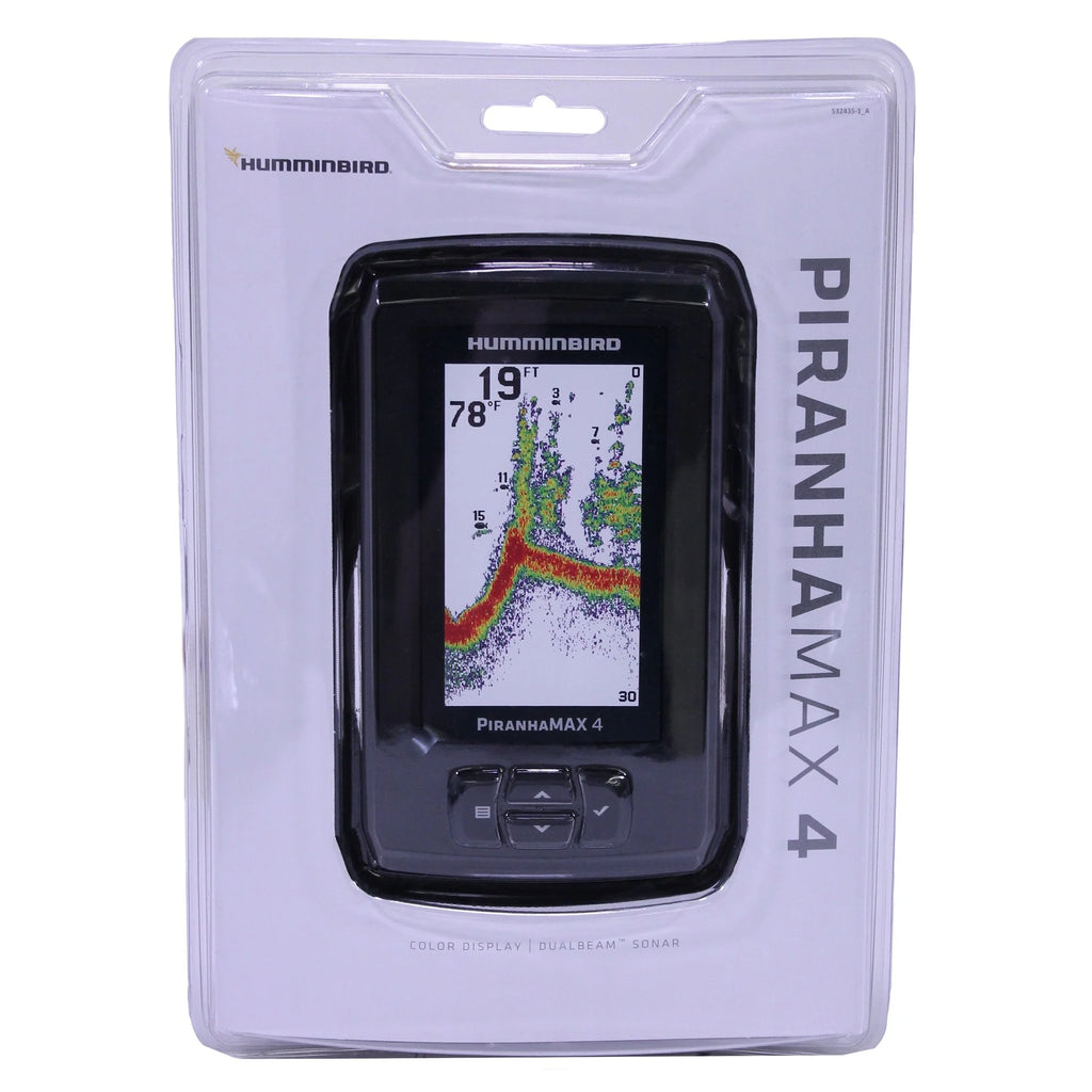 Humminbird Piranhamax 4.3 Fishfinder 410150-1， 2D Sonar
