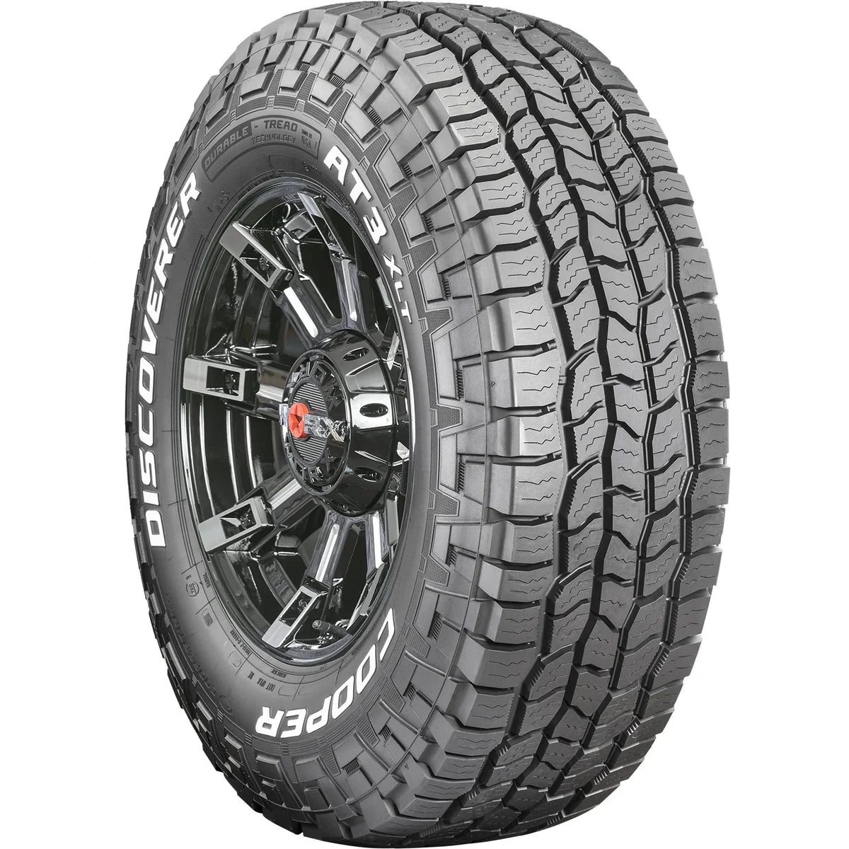 Pair of 2 (TWO) Cooper Discoverer AT3 XLT LT 285/75R16 126/123R E 10 Ply A/T All Terrain Tires Fits: 2006-08 Hummer H3 Base, 2009 Hummer H3 Championship Series