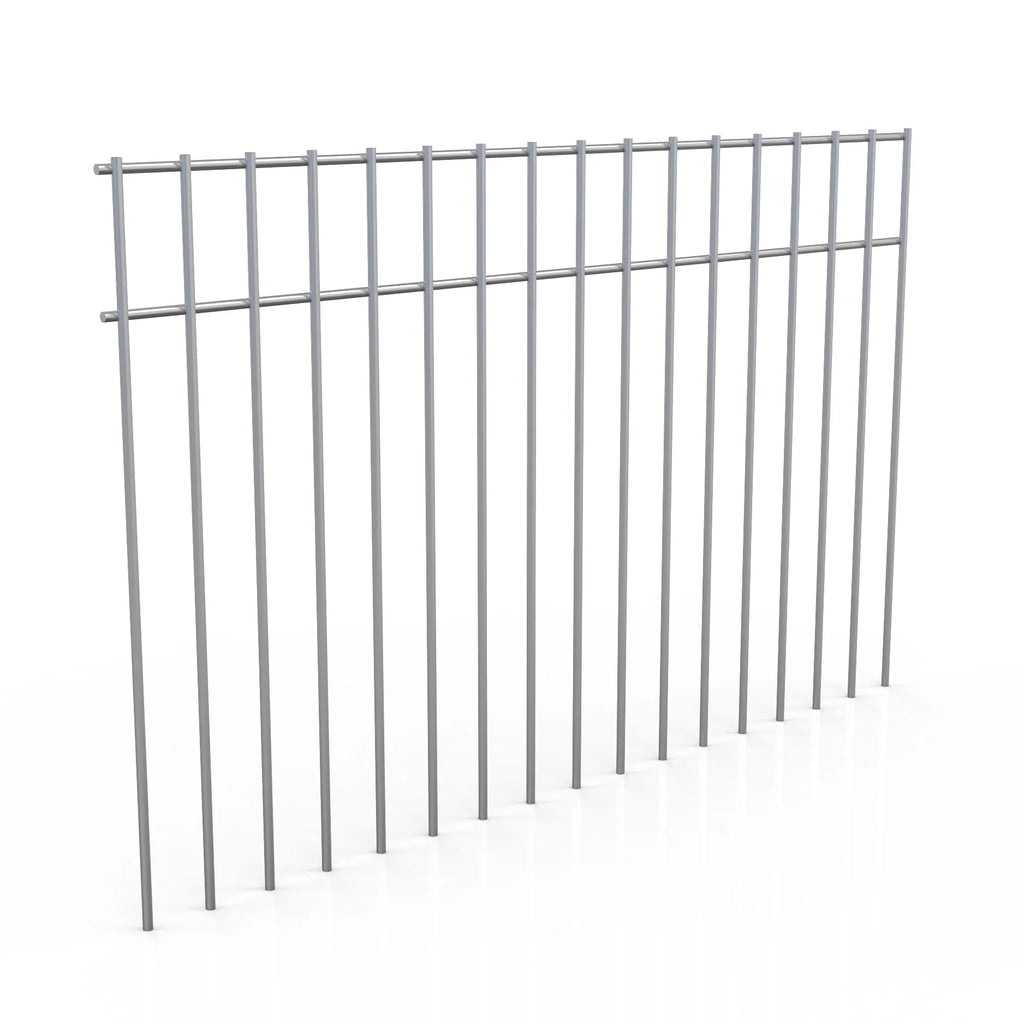 Dig Defence 5 Pack No-Dig XL Animal Barrier Fence for Max Protection 15 L x 24 W Galvanized Steel